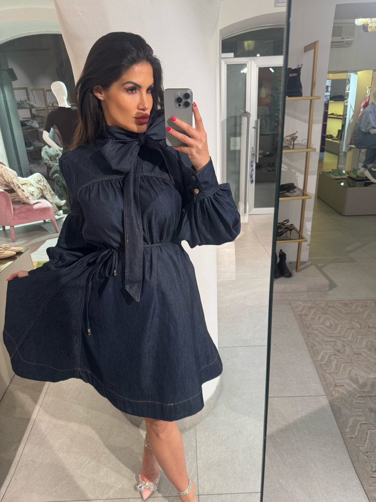 AMALFI - DENIM OBLEKA