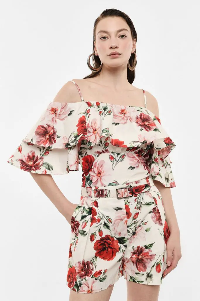 IMPERIAL FASHION - FLOWER BODY Z VOLANČKOM