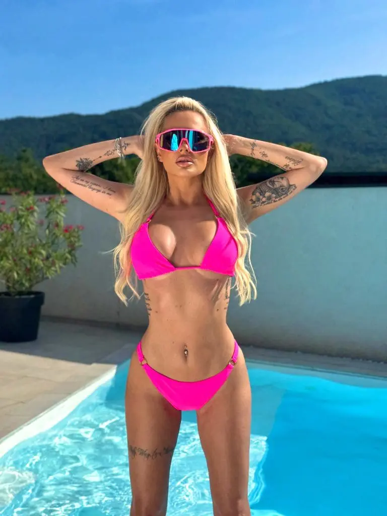 AMALFI - NEON PINK BIKINI